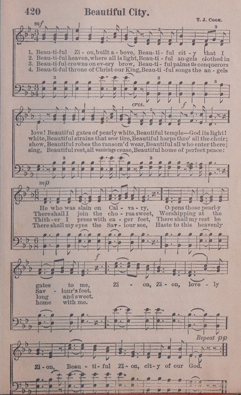 Songs of Joy and Gladness with Supplement page 291