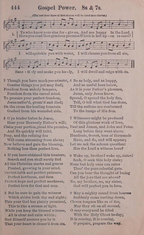 Songs of Joy and Gladness with Supplement page 311