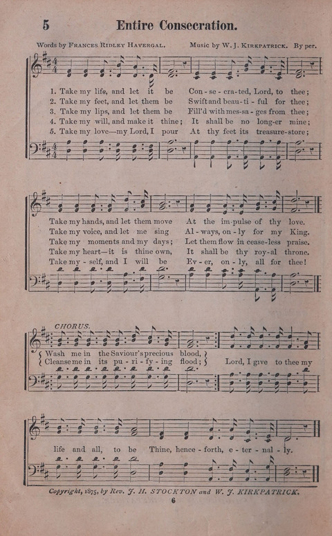 Songs of Joy and Gladness with Supplement page 4