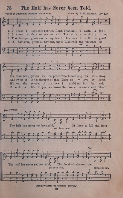 Songs of Joy and Gladness with Supplement page 69