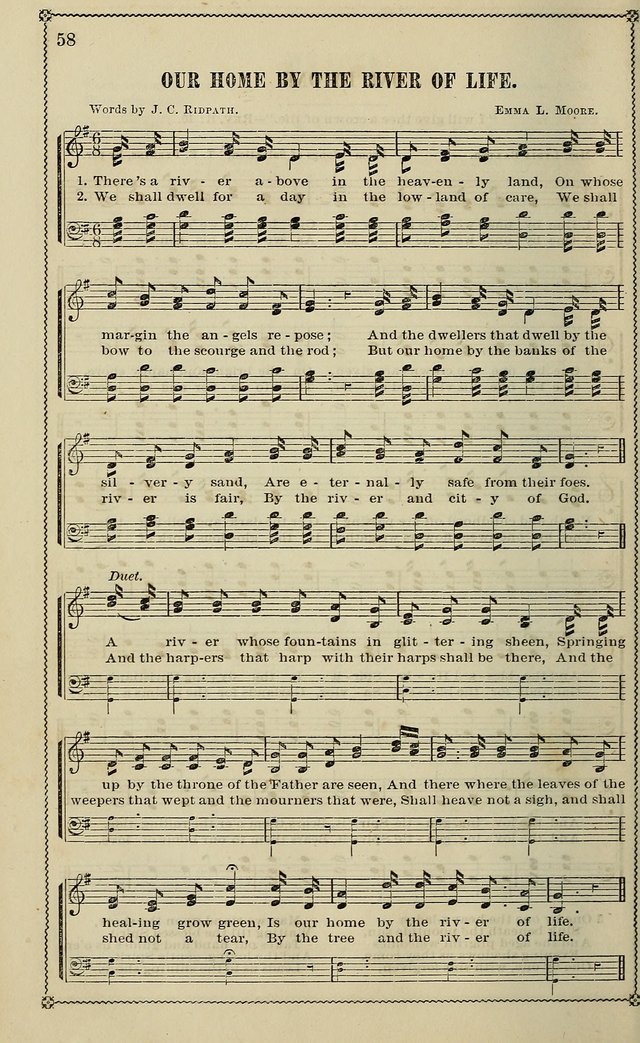 Sparkling Jewels for the Sunday School: a new collection of choice music page 58