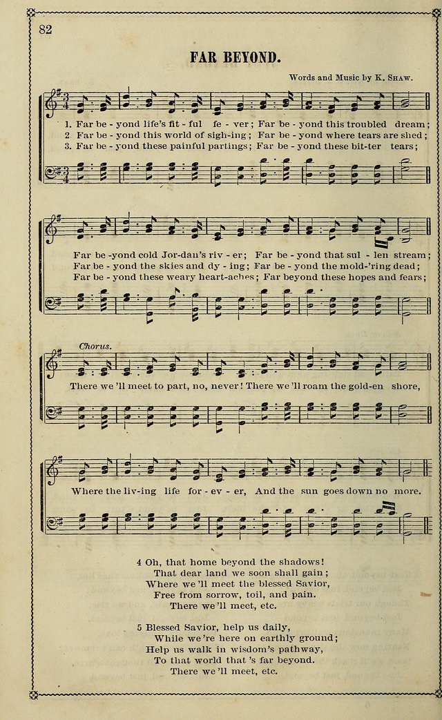 Sparkling Jewels for the Sunday School: a new collection of choice music page 82