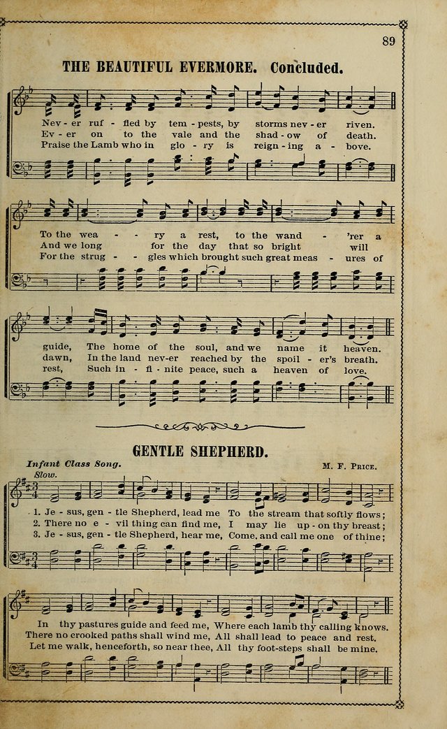 Sparkling Jewels for the Sunday School: a new collection of choice music page 89