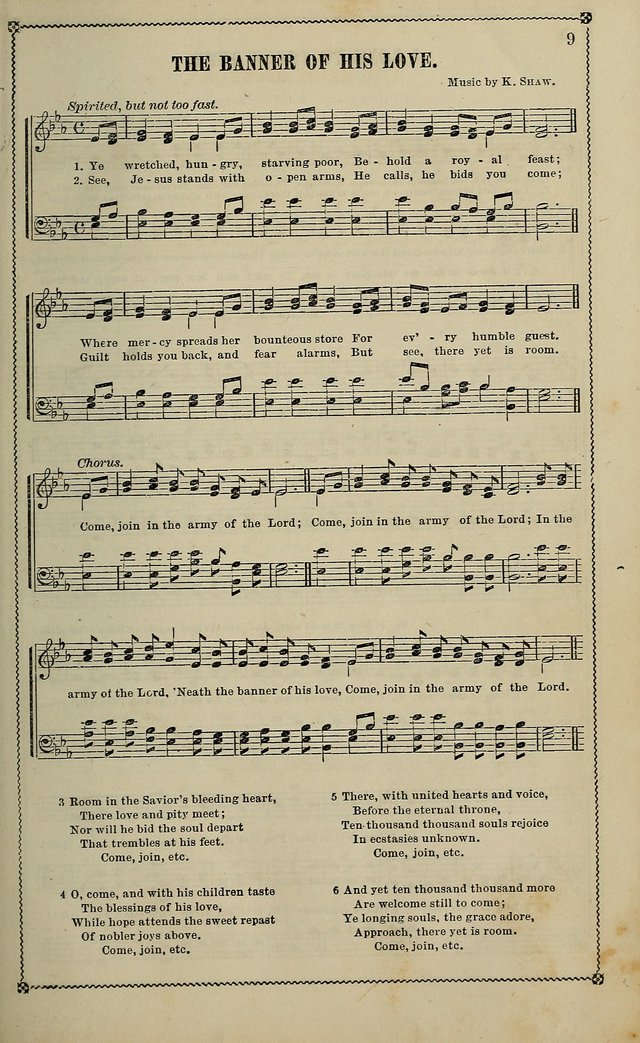 Sparkling Jewels for the Sunday School: a new collection of choice music page 9