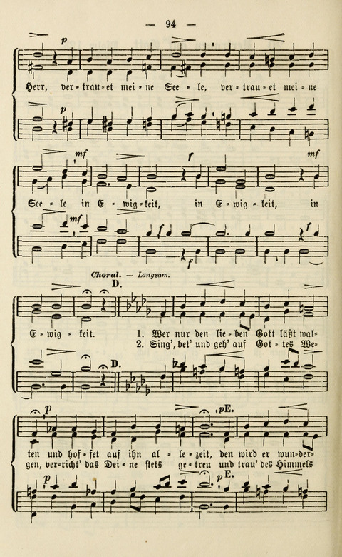 Sammlung Kirchlicher Lieder: für den Gemischten Chor. Liederbuch für Kirche, Schule und Haus page 310