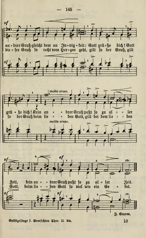 Sammlung Kirchlicher Lieder: für den Gemischten Chor. Liederbuch für Kirche, Schule und Haus page 595