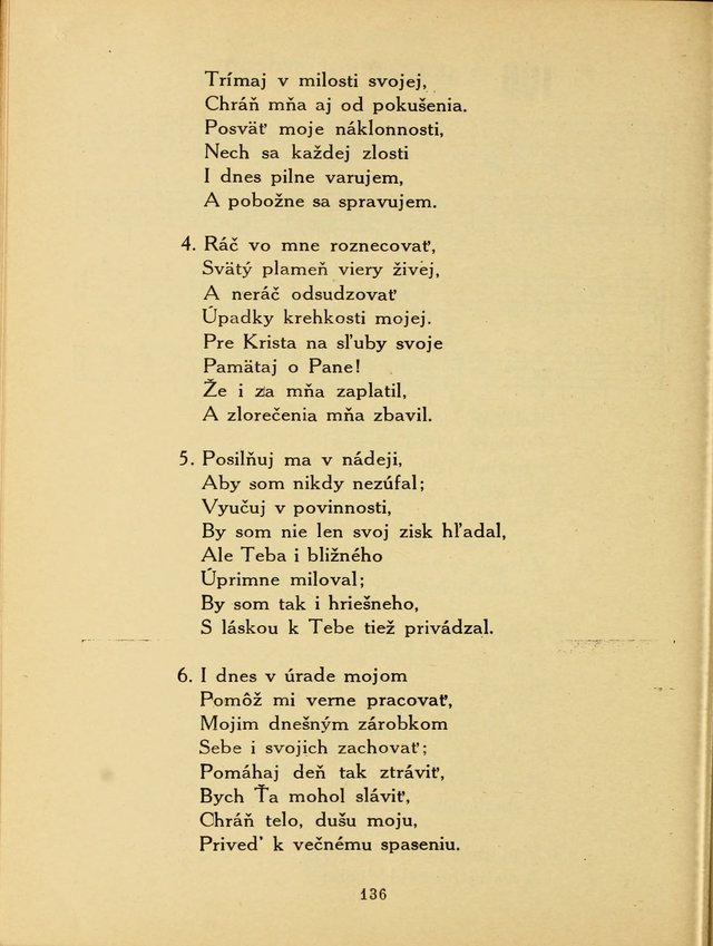 Slovensky Kalvinsky Spevnik page 136