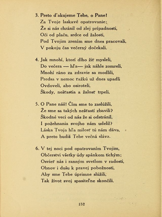 Slovensky Kalvinsky Spevnik page 152