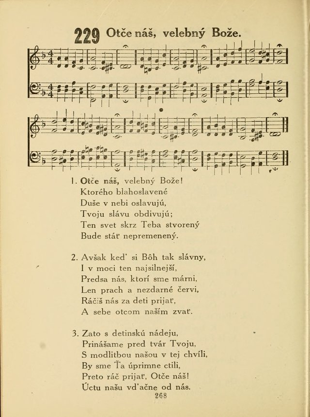 Slovensky Kalvinsky Spevnik page 268