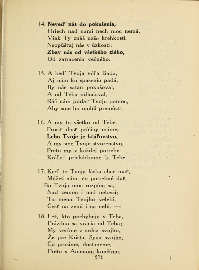 Slovensky Kalvinsky Spevnik page 271