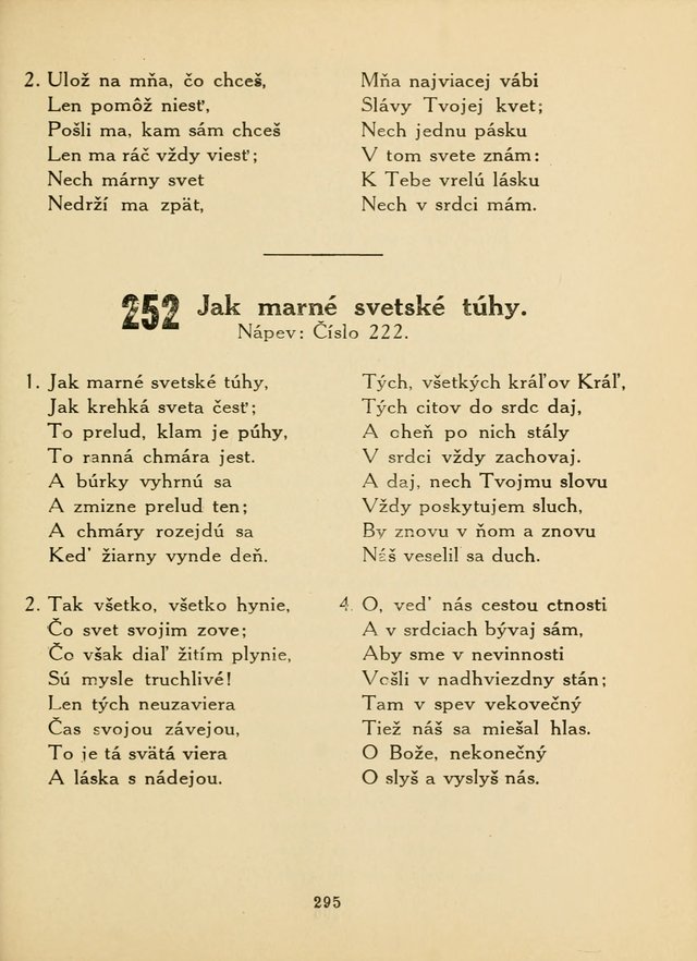 Slovensky Kalvinsky Spevnik page 295