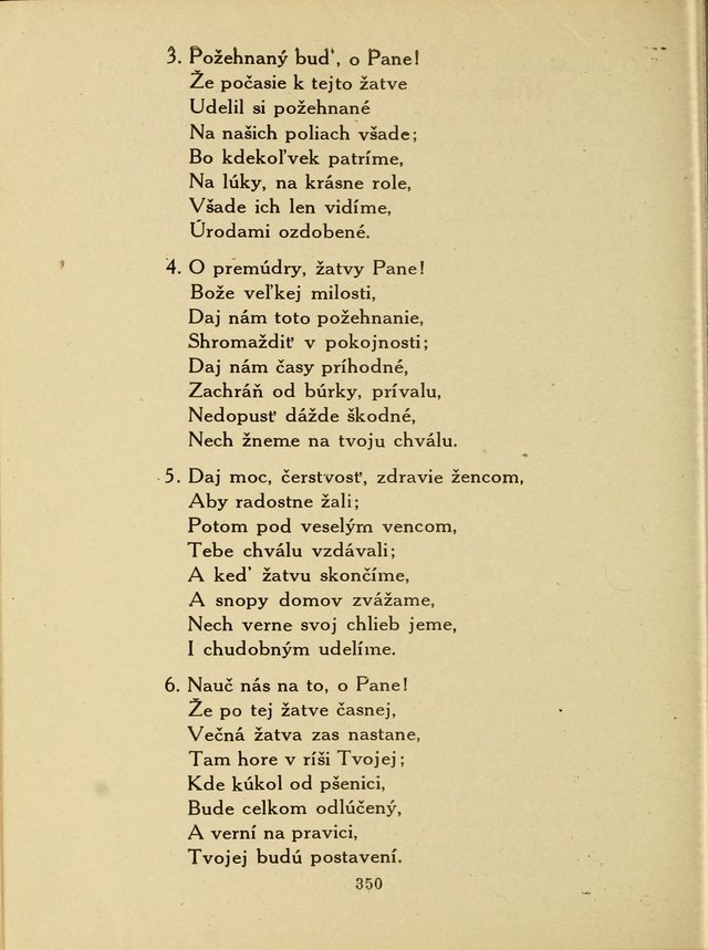 Slovensky Kalvinsky Spevnik page 350