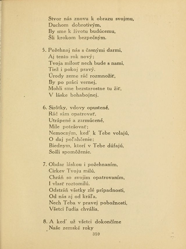 Slovensky Kalvinsky Spevnik page 359