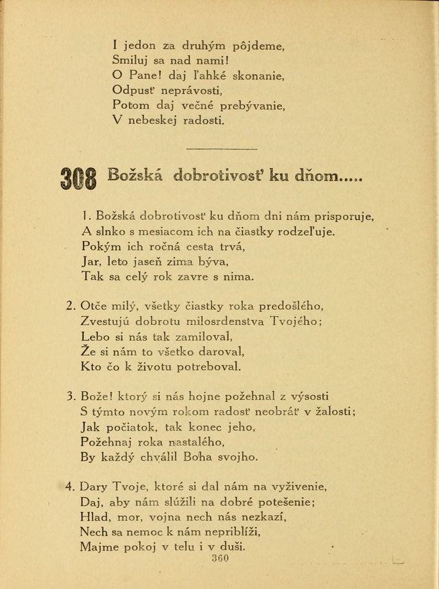 Slovensky Kalvinsky Spevnik page 360