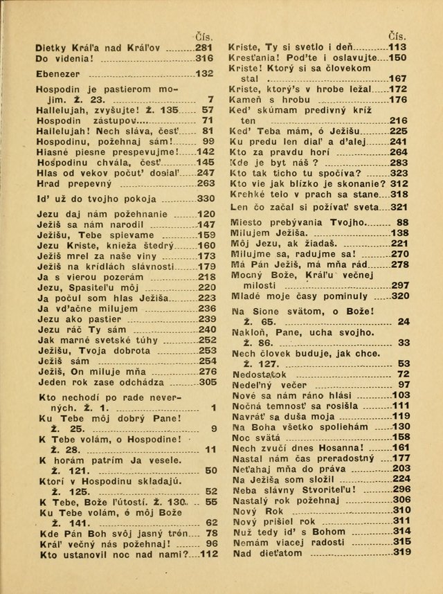 Slovensky Kalvinsky Spevnik page 381