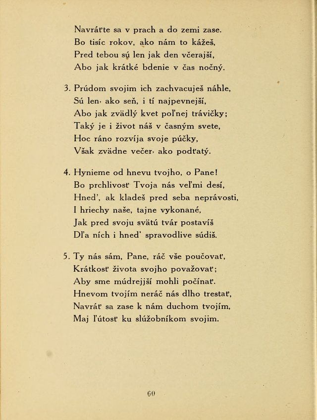 Slovensky Kalvinsky Spevnik page 60