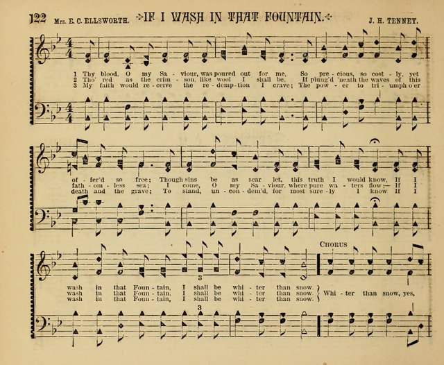 The Shining Light: a varied collection of sacred songs for Sabbath-schools, social meetings and the home circle page 122