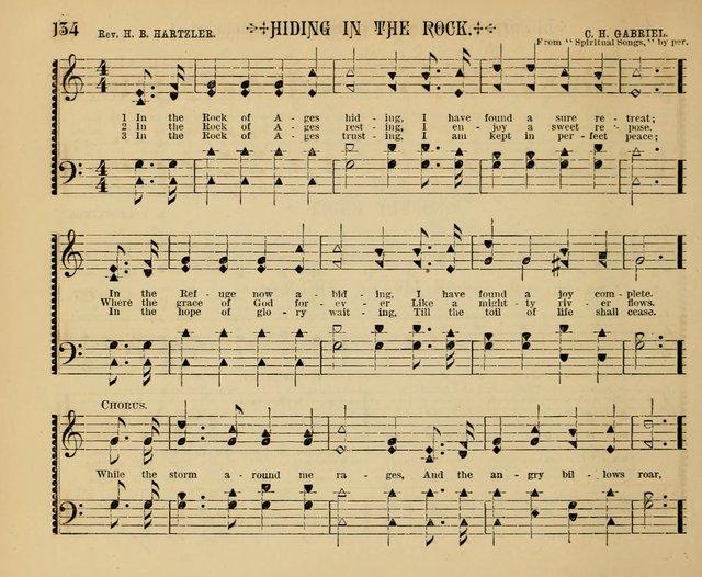 The Shining Light: a varied collection of sacred songs for Sabbath-schools, social meetings and the home circle page 134