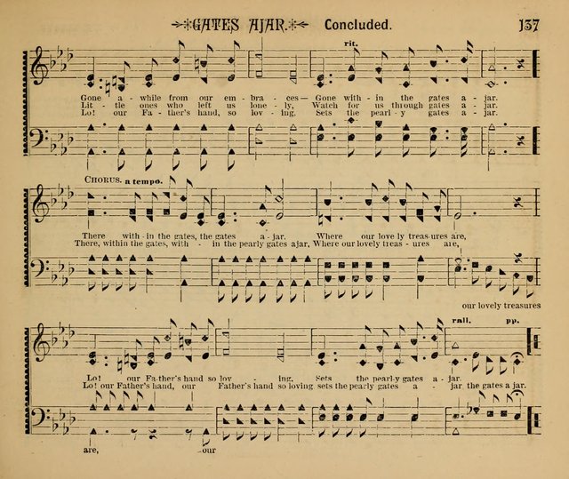 The Shining Light: a varied collection of sacred songs for Sabbath-schools, social meetings and the home circle page 137