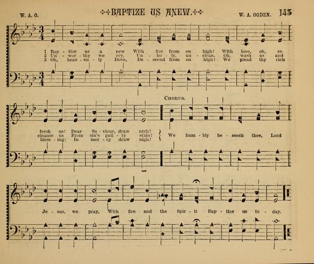 The Shining Light: a varied collection of sacred songs for Sabbath-schools, social meetings and the home circle page 145