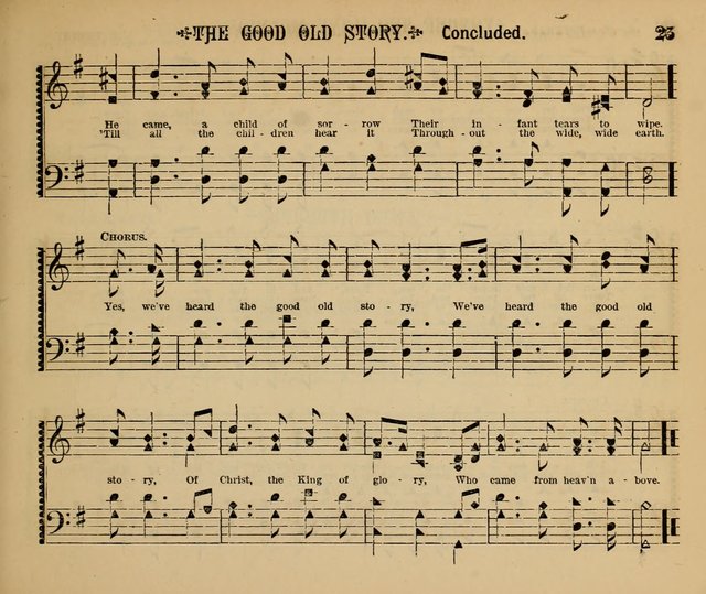 The Shining Light: a varied collection of sacred songs for Sabbath-schools, social meetings and the home circle page 23