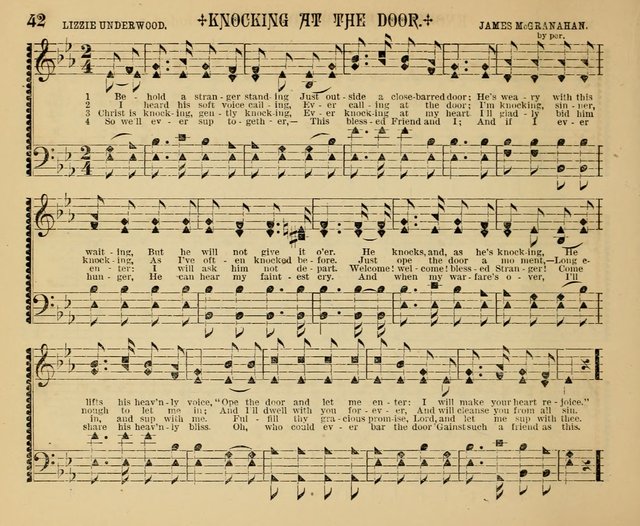 The Shining Light: a varied collection of sacred songs for Sabbath-schools, social meetings and the home circle page 42