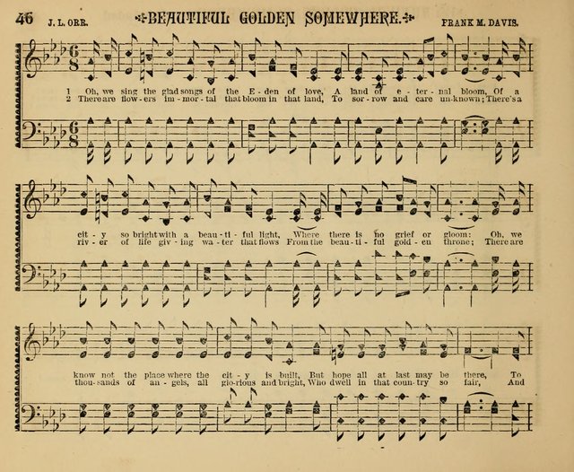 The Shining Light: a varied collection of sacred songs for Sabbath-schools, social meetings and the home circle page 46