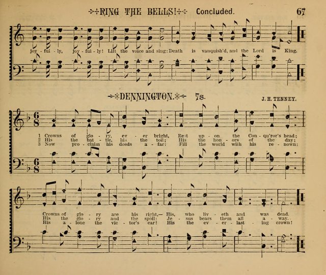 The Shining Light: a varied collection of sacred songs for Sabbath-schools, social meetings and the home circle page 67