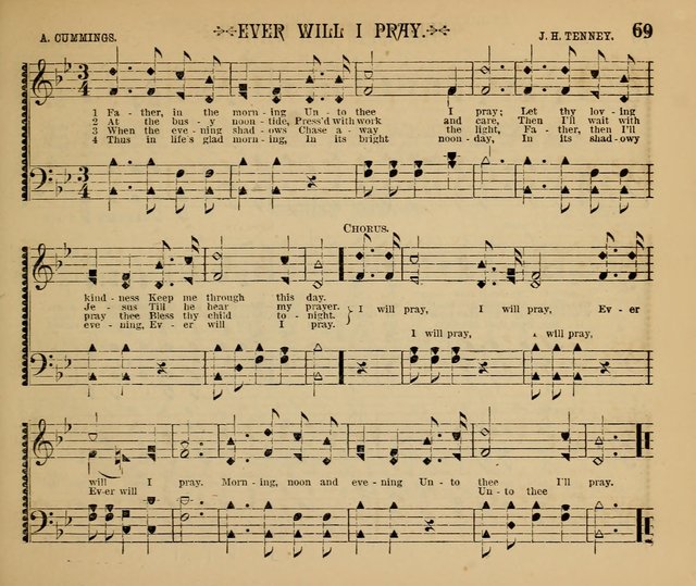 The Shining Light: a varied collection of sacred songs for Sabbath-schools, social meetings and the home circle page 69