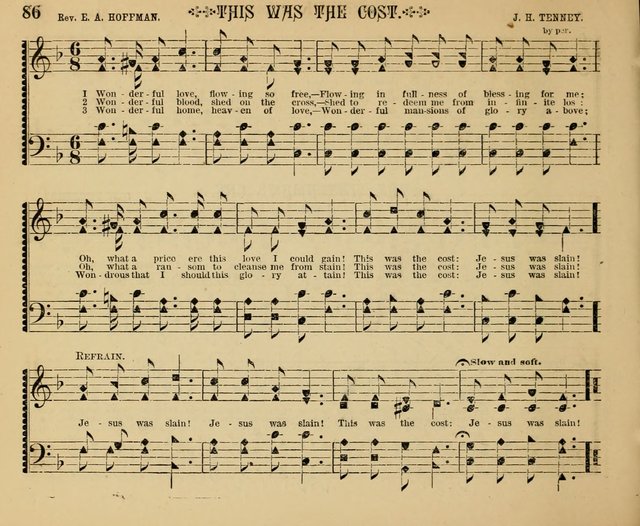 The Shining Light: a varied collection of sacred songs for Sabbath-schools, social meetings and the home circle page 86