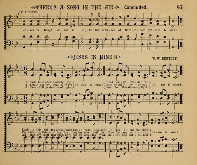 The Shining Light: a varied collection of sacred songs for Sabbath-schools, social meetings and the home circle page 95