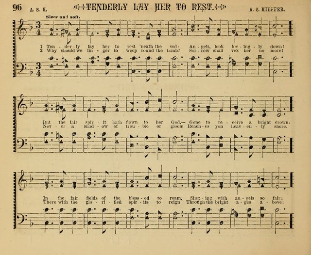 The Shining Light: a varied collection of sacred songs for Sabbath-schools, social meetings and the home circle page 96