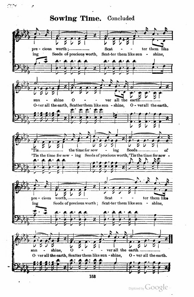 The Search Light: a collection of songs for Sunday schools and gospel meetings page 148