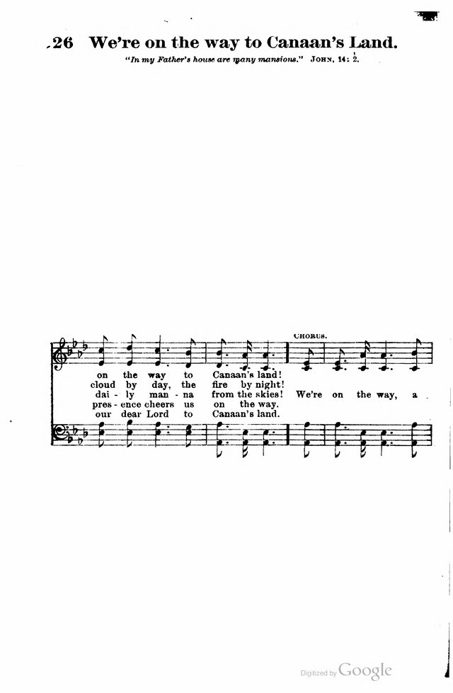 The Search Light: a collection of songs for Sunday schools and gospel meetings page 23