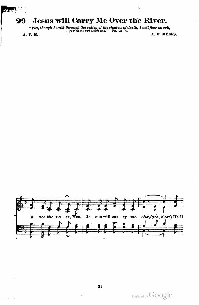 The Search Light: a collection of songs for Sunday schools and gospel meetings page 26