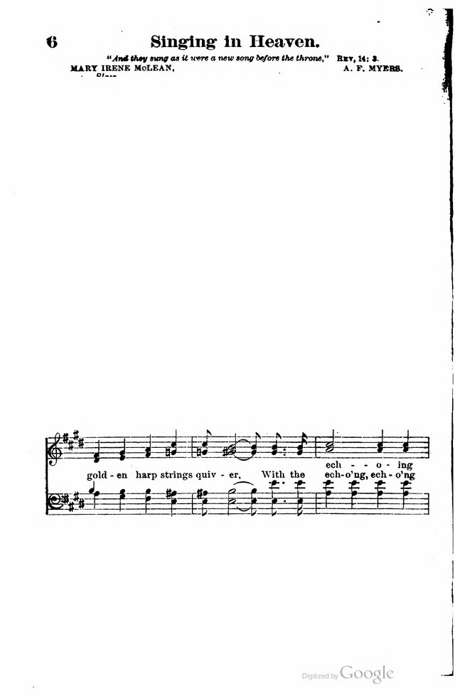 The Search Light: a collection of songs for Sunday schools and gospel meetings page 3