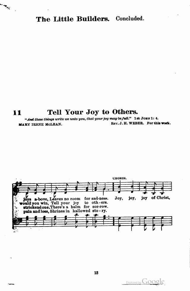 The Search Light: a collection of songs for Sunday schools and gospel meetings page 8