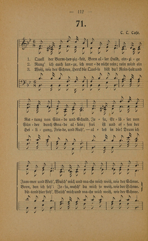 Sieges-Lieder: für die Versammlungen der Zelt-Mission. 5th ed. page 111