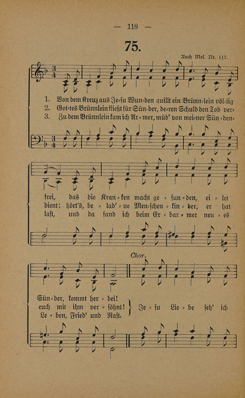 Sieges-Lieder: für die Versammlungen der Zelt-Mission. 5th ed. page 117