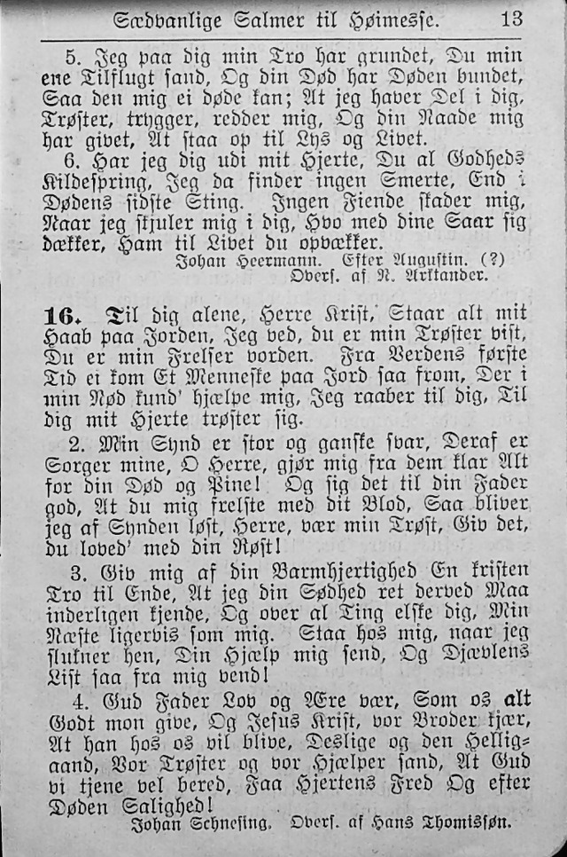 Salmebog for Lutherske Kristne i Amerika page 12