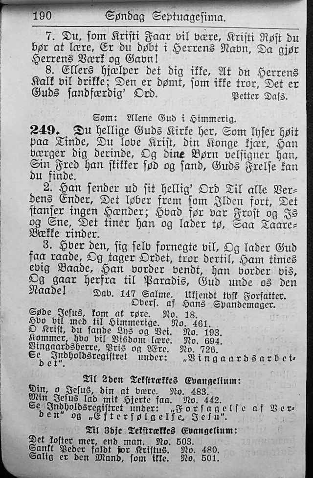 Salmebog for Lutherske Kristne i Amerika page 189