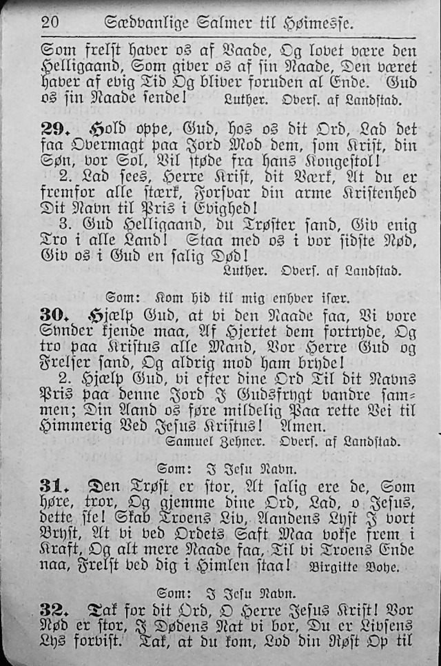 Salmebog for Lutherske Kristne i Amerika page 19