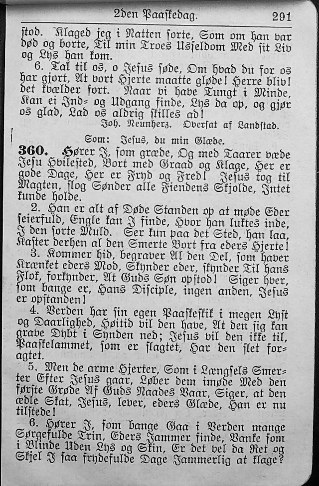 Salmebog for Lutherske Kristne i Amerika page 290