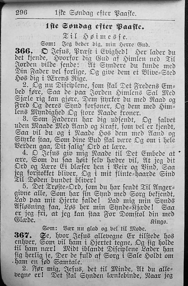 Salmebog for Lutherske Kristne i Amerika page 295