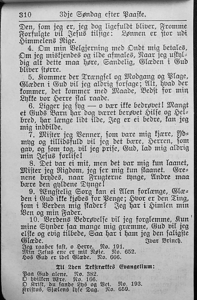 Salmebog for Lutherske Kristne i Amerika page 309