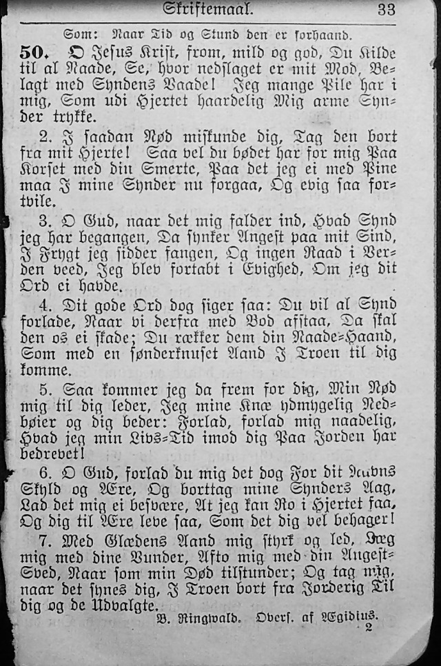 Salmebog for Lutherske Kristne i Amerika page 32