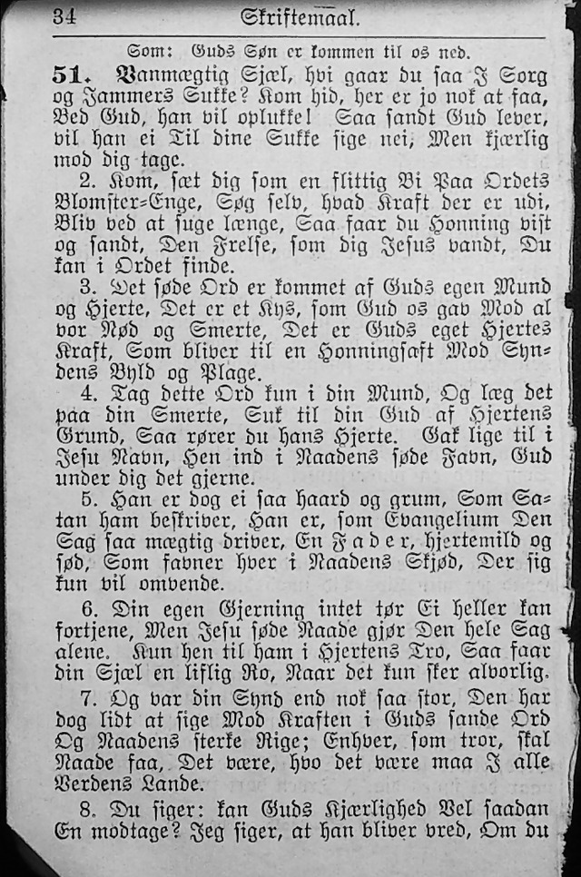 Salmebog for Lutherske Kristne i Amerika page 33