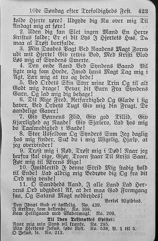 Salmebog for Lutherske Kristne i Amerika page 422