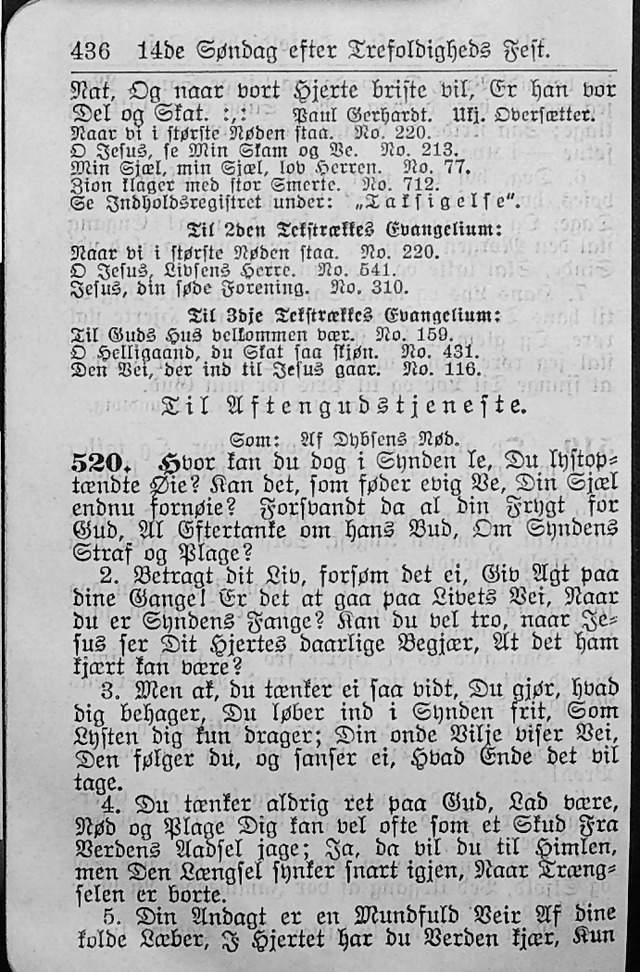 Salmebog for Lutherske Kristne i Amerika page 435