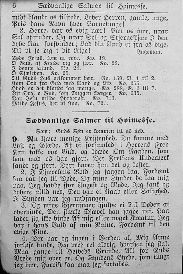 Salmebog for Lutherske Kristne i Amerika page 5